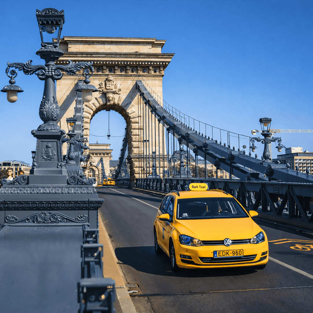 Sárga taxi a Lánchídon – az út kezdete